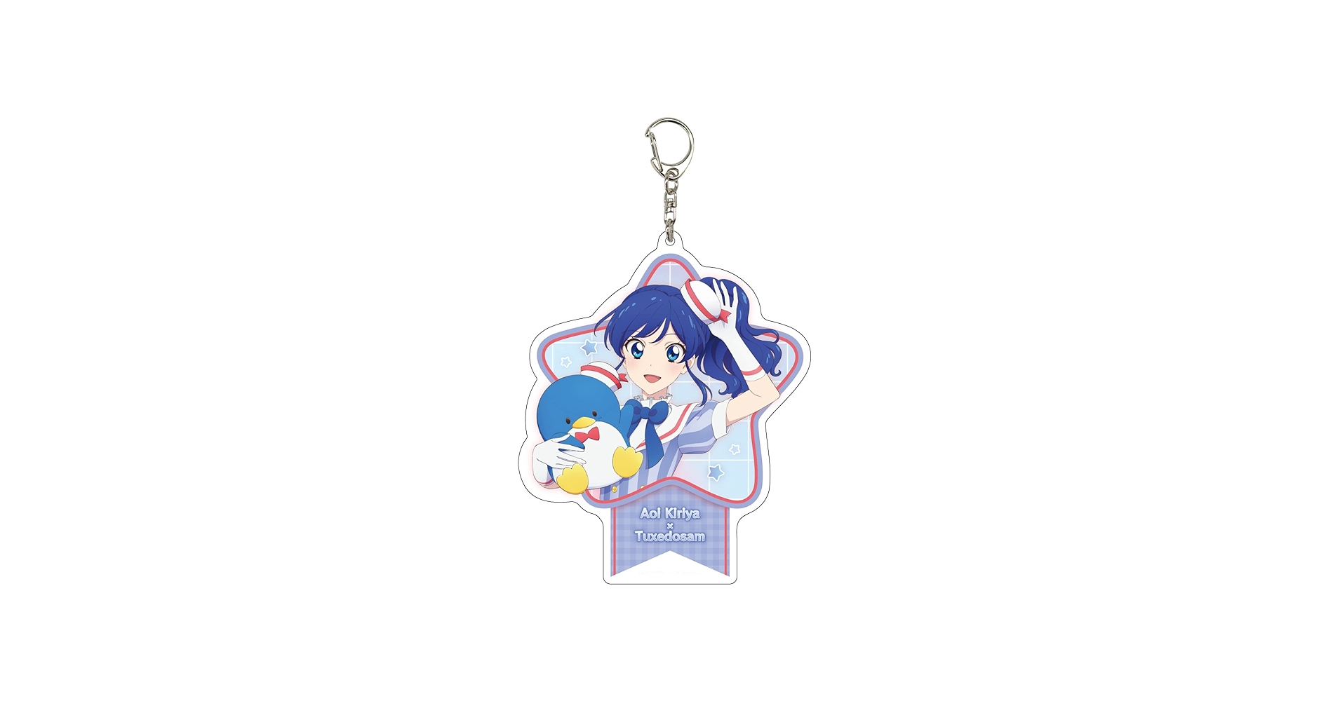 アイカツ バッグチャーム 霧矢あおい ☺️新品・未開封☺️☆アイカツ ガチャ☆霧矢あおい☆カード